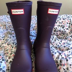 Dark Purple Hunter Boots